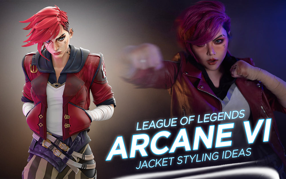 LEAGUE OF LEGENDS ARCANE VI JACKET STYLING IDEAS