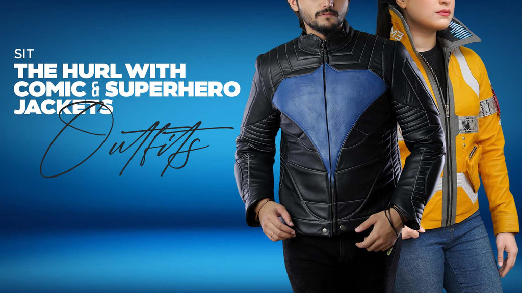Sit Back And Enjoy The Hurl With Comic & Superhero Jackets Outfits