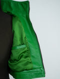 blue mary king of fighters maximum impact real bout fatal fury green leather jacket