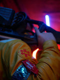 David Martinez Cyberpunk Inspired Yellow Costume Cosplay Leather Jacket
