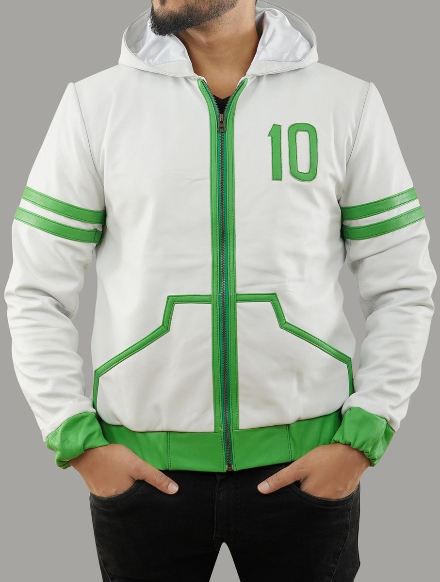 White and 2024 green jacket