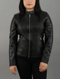 Womens-Quilted-Pattern-Black-Real-Sheepskin-Leather-Jacket