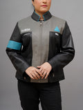 Handmade Inspired Detroit Become HumanConnor RK800 Cosplay Leather Jacket