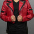 Handmade Guilty Gear Strive Inspired Cosplay Leather Jacket | Sol Badguy Costume Jacket