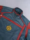 Handmade Chris Pratt Star Lord Vol 3 Cosplay Costume Real Leather Jacket
