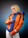 Womens Wattson Hooded Leather Jacket