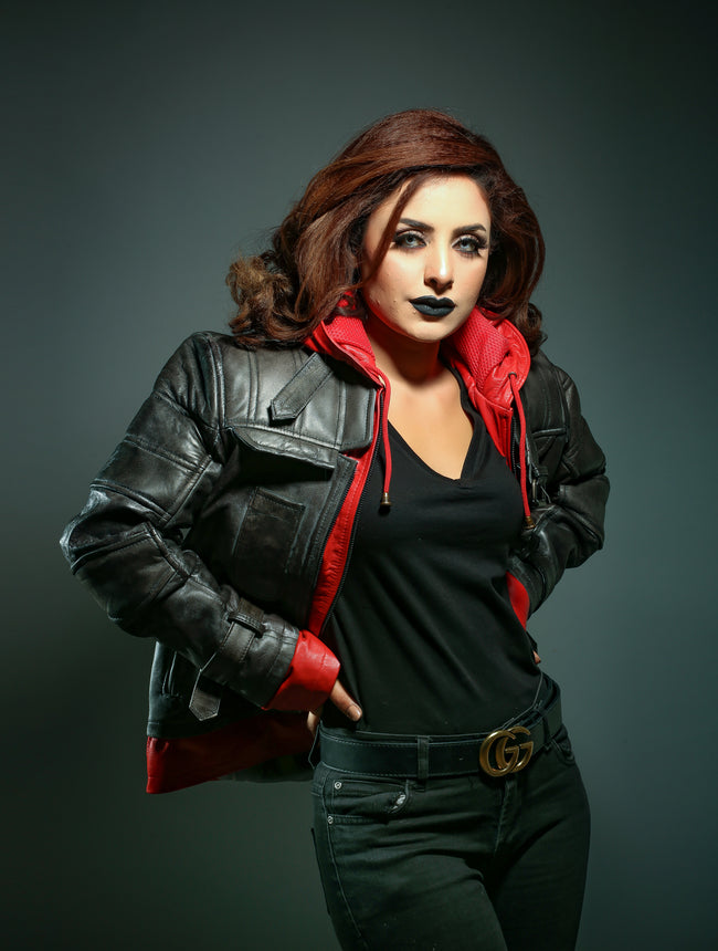 Womens Red Hood Batman Jacket