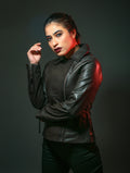 Womens Brown Leather Jacket