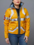 David Martinez Edgerunner Yellow Cosplay Leather Jacket