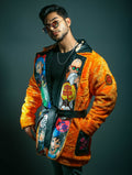 Orange Fur Jacket