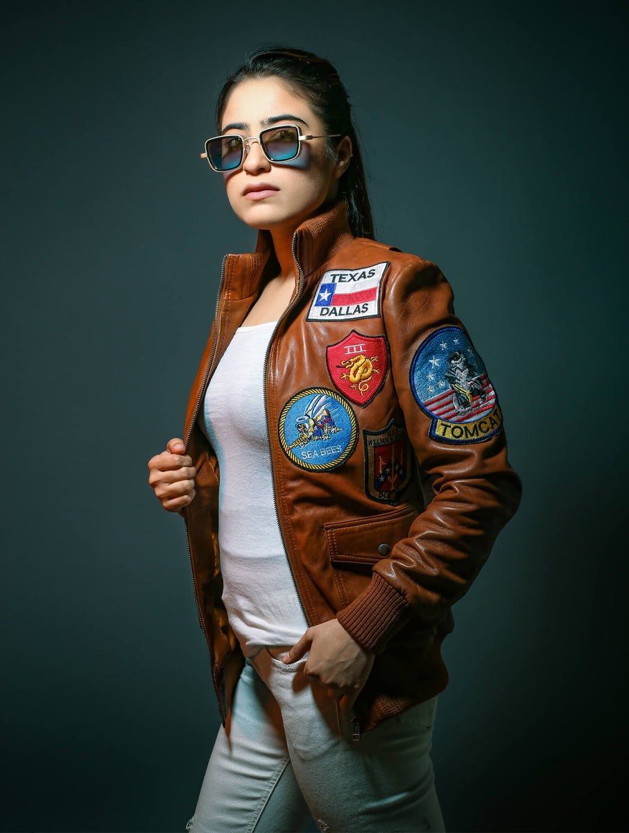 Top gun womens on sale costume bomber jacket