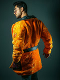 Goku Hand Painted Fur Jacket