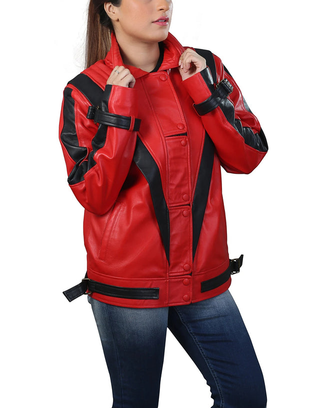 Handmade Michael Jackson Thriller Leather Jacket