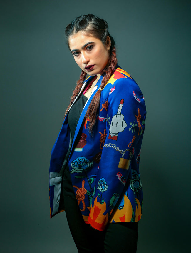 Harley Blue Blazer