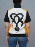Riku Cosplay Kingdom Hearts 3 White Leather Vest