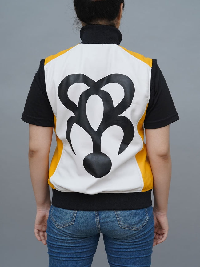 Riku Cosplay Kingdom Hearts 3 White Leather Vest