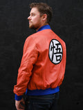 Goku Leather Bomber Jacket