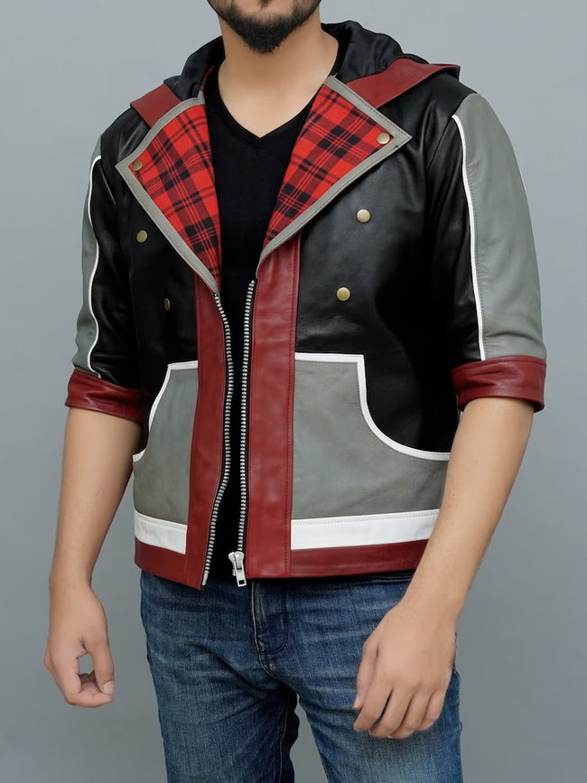 Kingdom Hearts Sora Leather Jacket