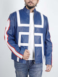 Mens Inspired Blue Cosplay Costume Jacket