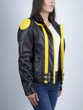 Womens Poke Go Yellow Team Cosplay Jacket