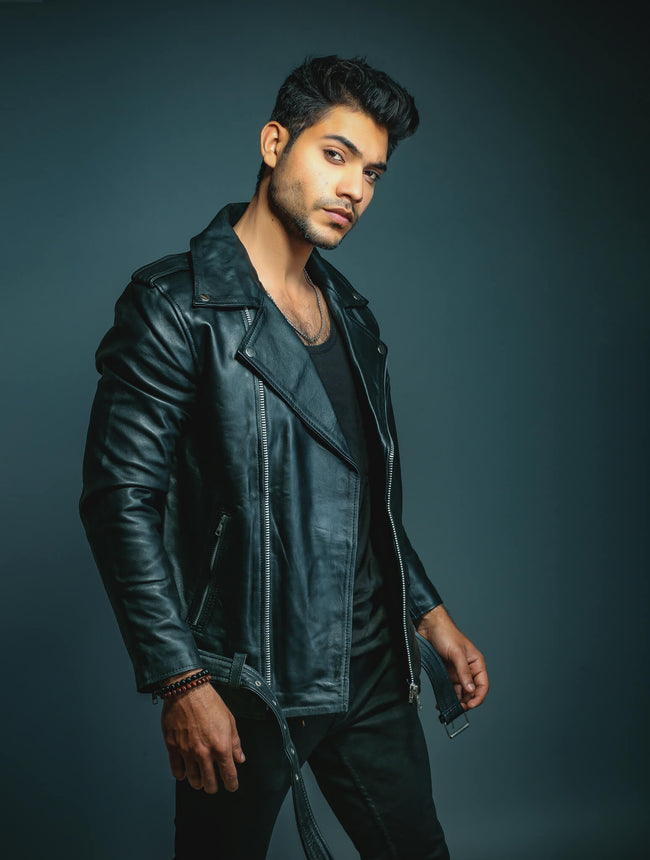 Black Leather Jacket Inspired by Jughead Jones