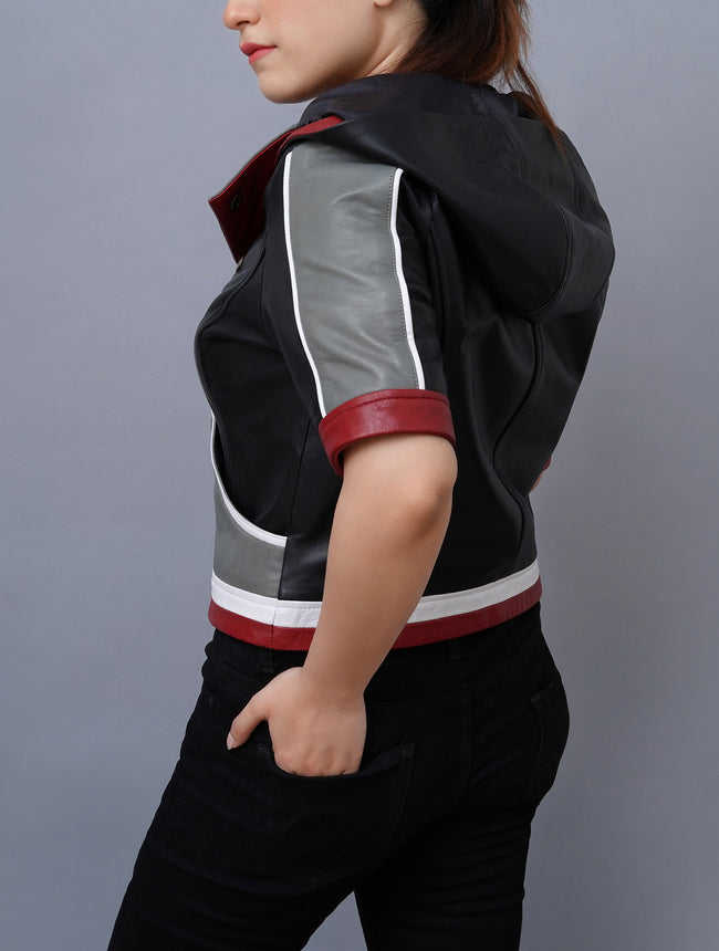 Hooded Kingdom Hearts Cosplay Jacket