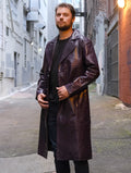 Suicide Squad Joker Purple Trench Coat