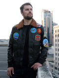 Tom Cruise Top Gun Leather Jacket