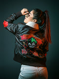 Harley Quinn Brown Leather Jacket