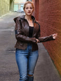 Womens Gavin Reed Detroit Become Human Leather Jacket