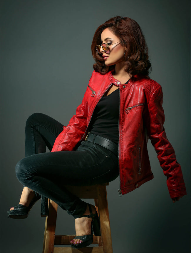 Womens Leather Jacket