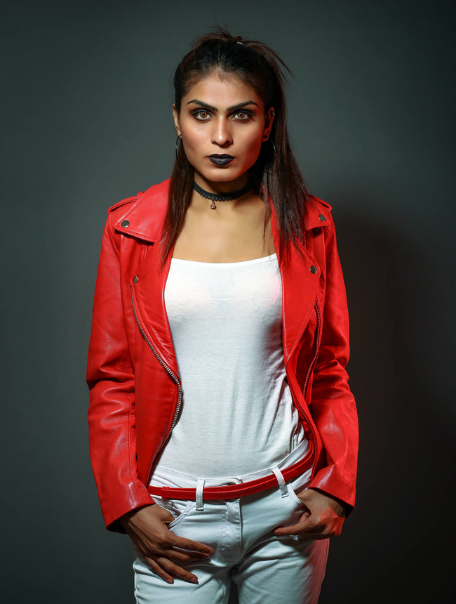 Red Leather Jacket