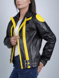Womens Pokemon Go Team Instinct Spark Yellow Team Cosplay Jacket