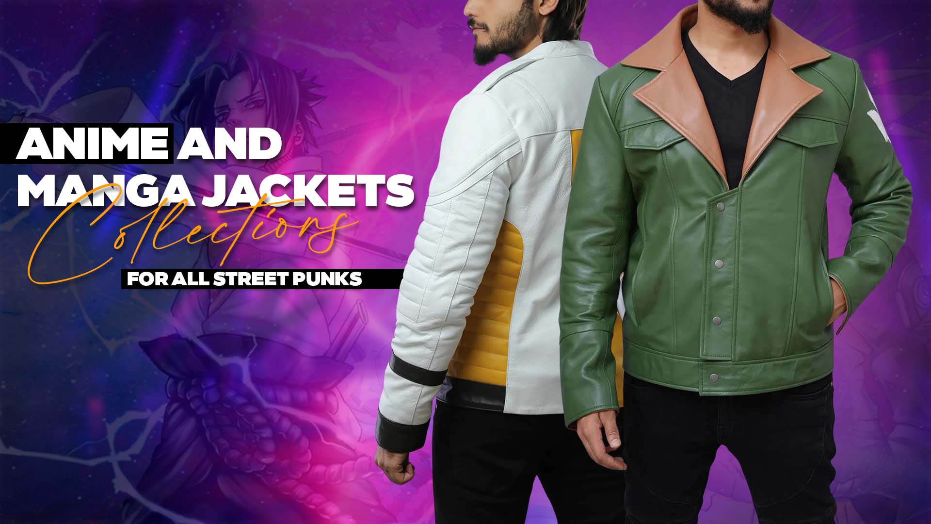Anime And Manga Jackets Collections For All Street Punks