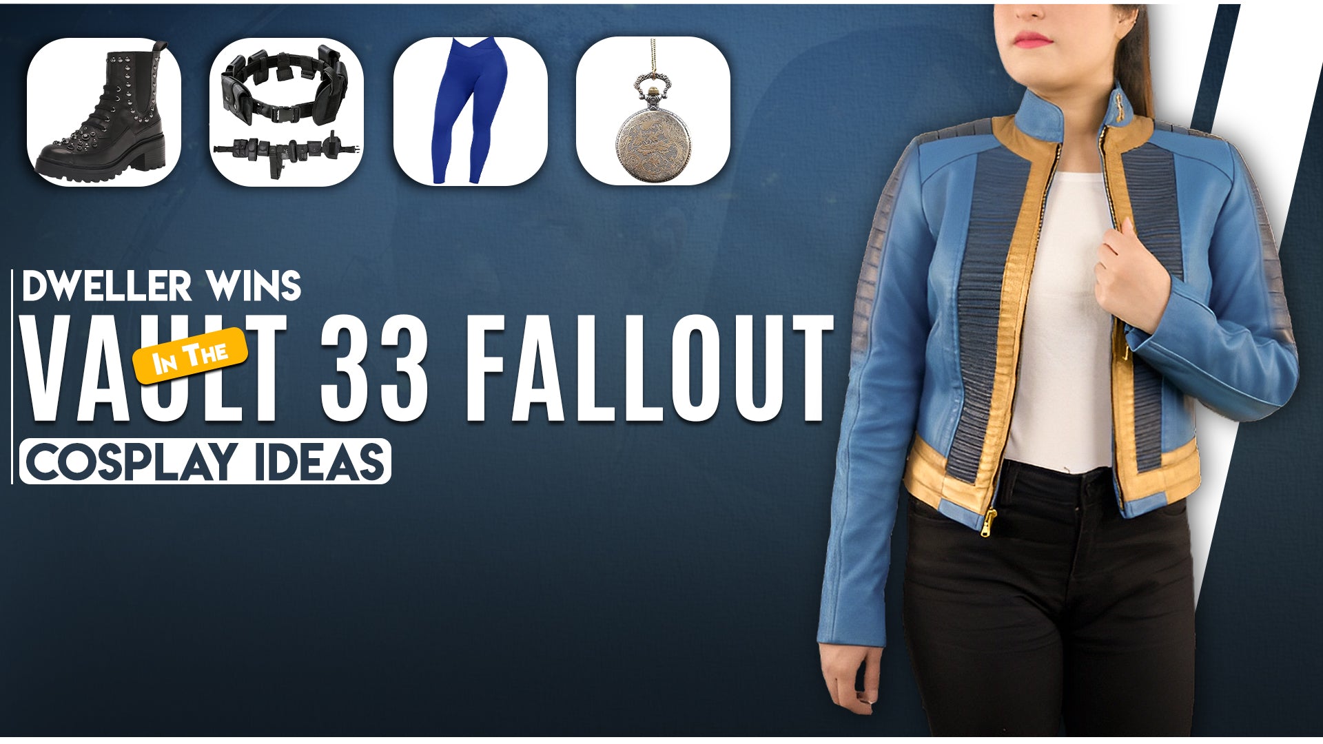 Dweller Wins In The Vault 33 Fallout Cosplay Ideas