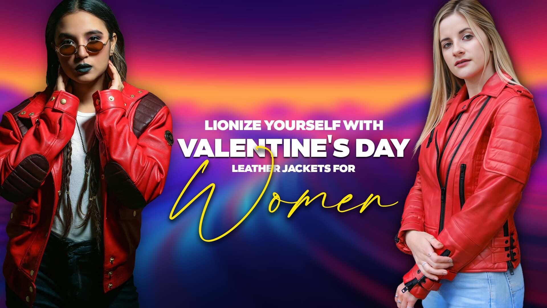 Lionize Yourself With Valentine's Day Leather Jackets For Women