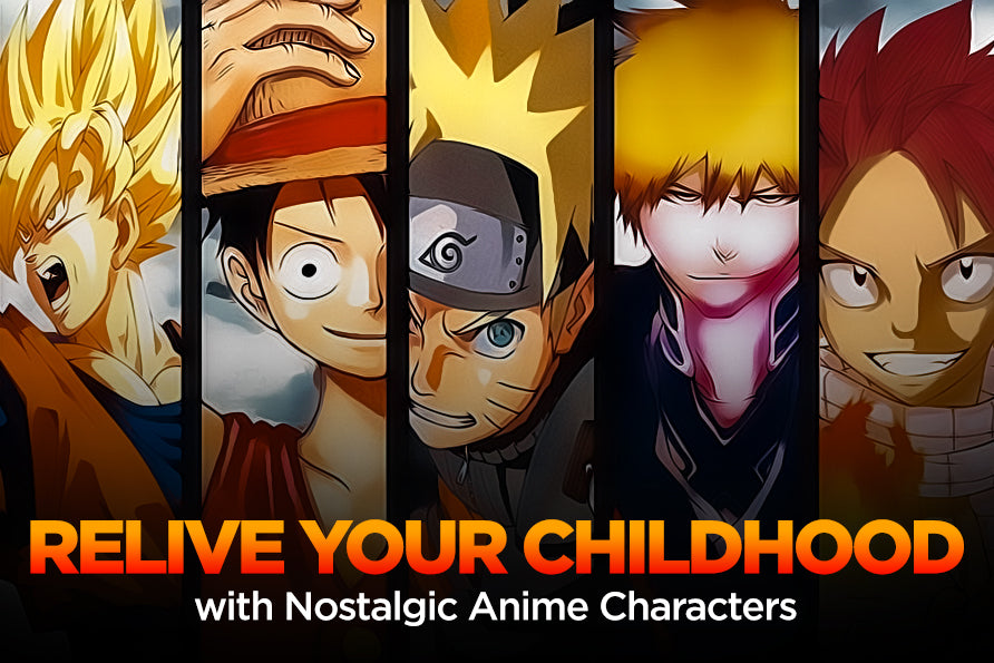 Relive Your Childhood with Nostalgic Anime Characters