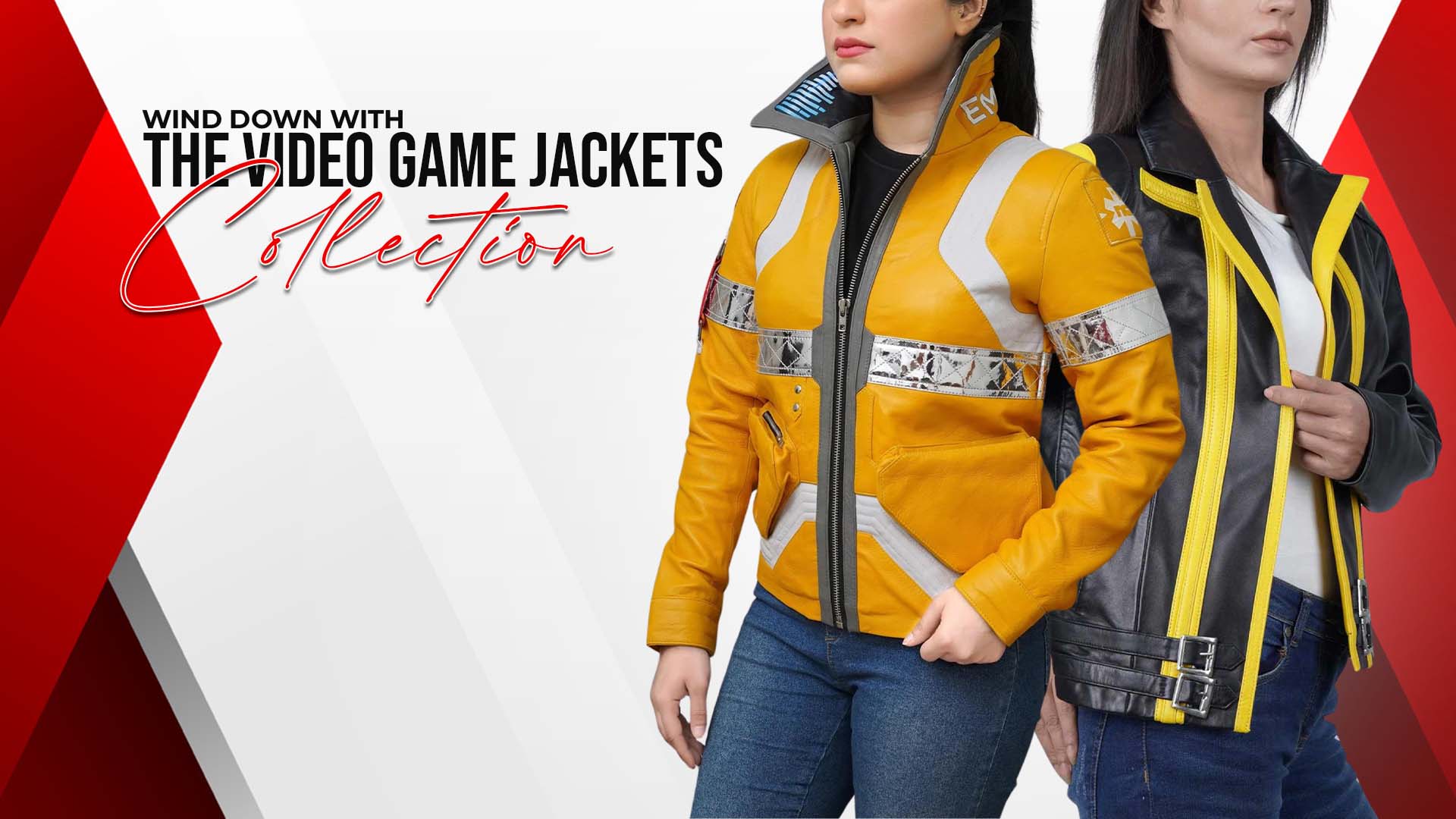 Wind Down With The Video Game Jackets Collection