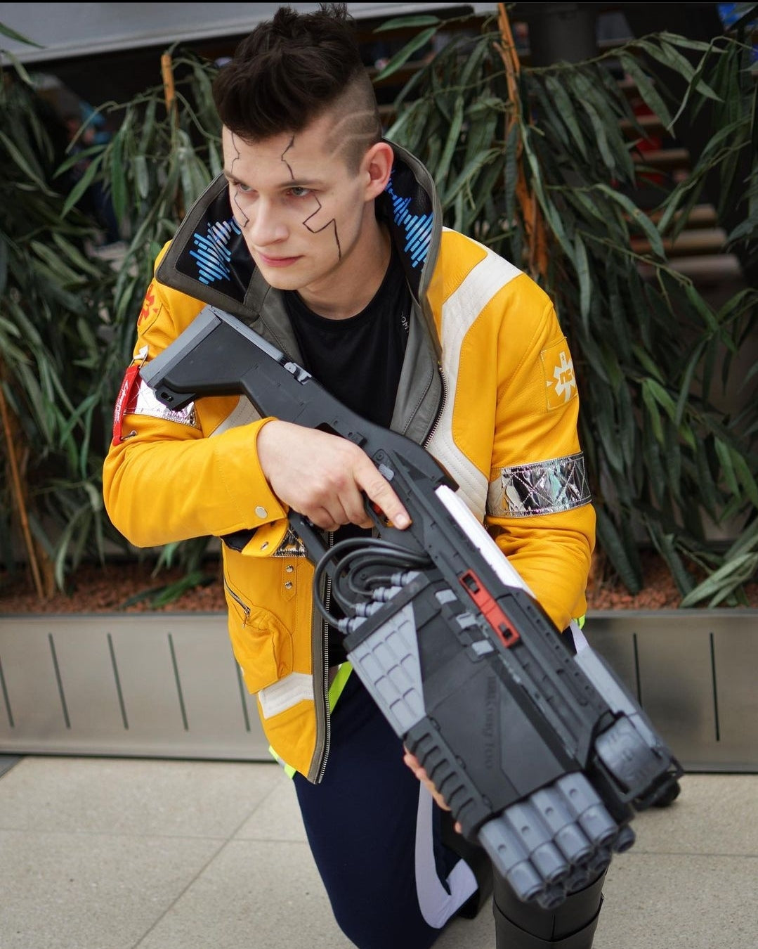 Cyberpunk 2077 Edgerunners David Martinez Yellow Leather Jacket