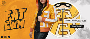 David Martinez Inspired Yellow Cosplay Leather Jacket – Fanzilla Jackets