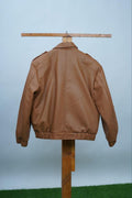 Major Motoko Inspired Brown Leather Jacket