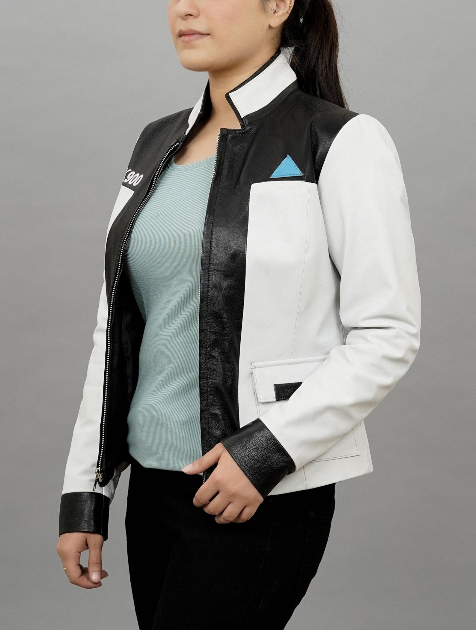 Handmade Detroit Become Human Inspired Connor RK900 Leather Jacket ...