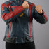 Handmade Inspired Chris Pratt Star Lord Vol 3 Cosplay Costume Real Leather Jacket