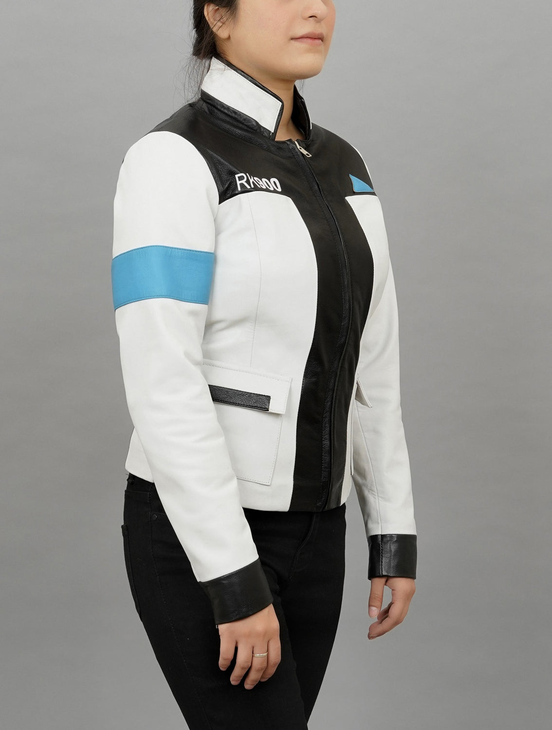 Handmade Detroit Become Human Inspired Connor RK900 Leather Jacket ...