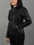 Square-Quilted-Pattern-Black-Real-Sheepskin-Leather-Jacket