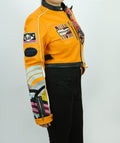 Kpop Rumi Yellow Costume Leather Jacket