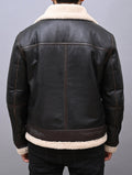 Leon Kennedy  Resident evil 4 Costume Shearling Leather Jacket