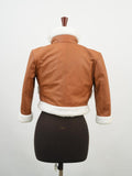 Takami Hawks MHA Inspired Brown Leather Jacket