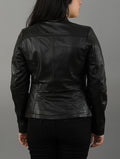 Square-Quilted-Pattern-Black-Real-Sheepskin-Leather-Jacket