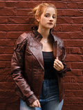Guardians of the Galaxy Leather Jacket for Women